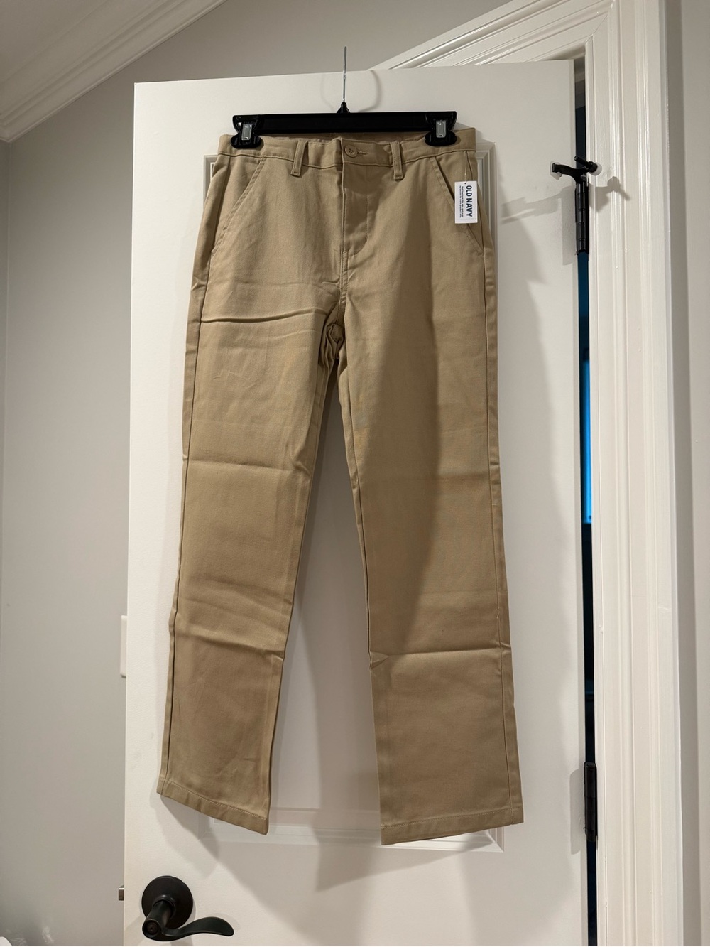 Old Navy Tan Uniform Straight Leg Pants